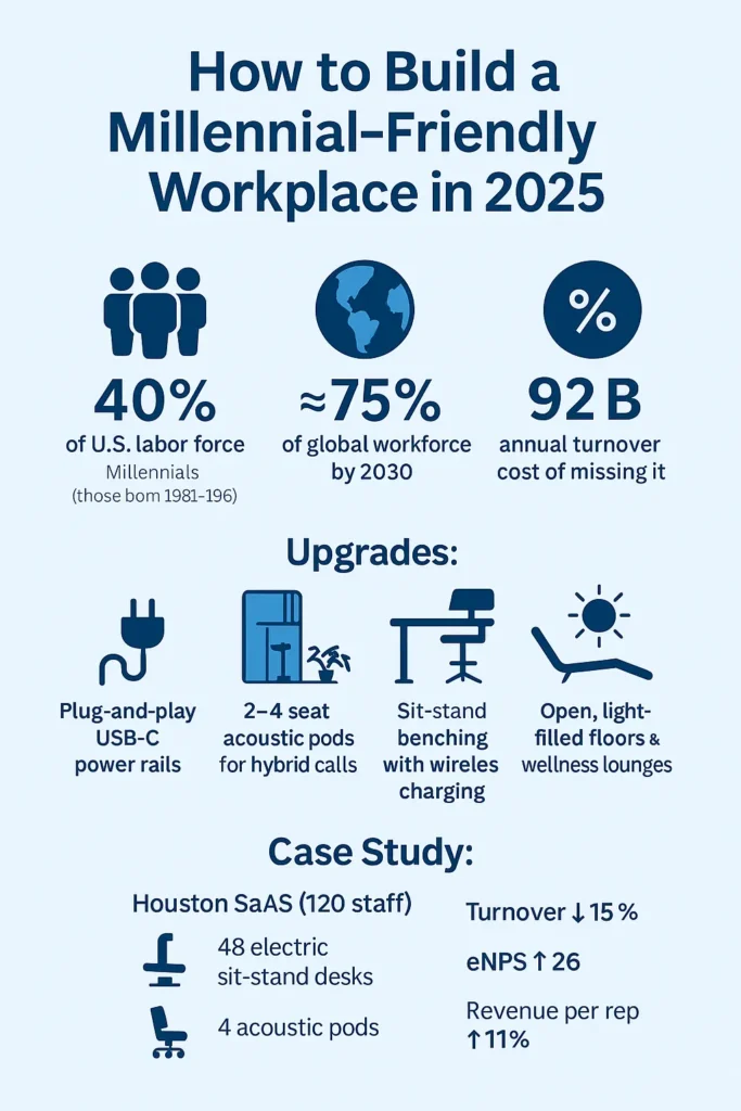 How to Build a Millennial-Friendly Workplace in 2025