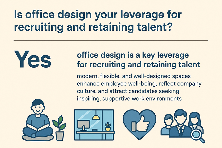 Office Design-Leverage-Recruiting and Retaining Talent