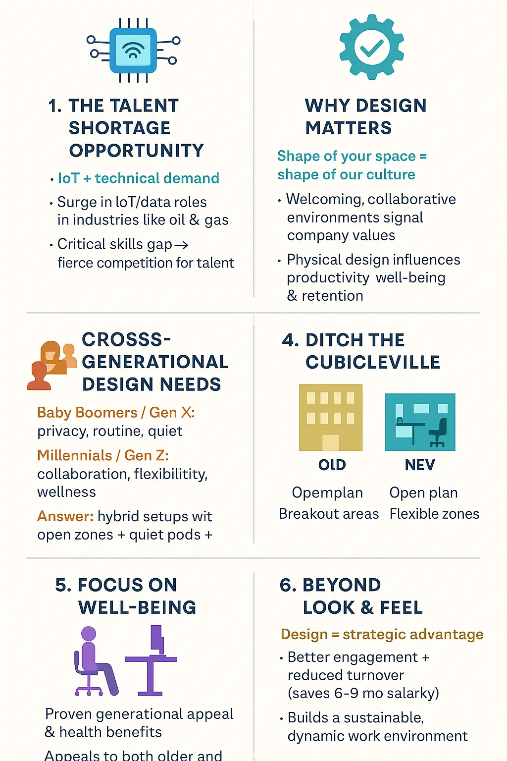 Is Office Design Your Leverage Infographic