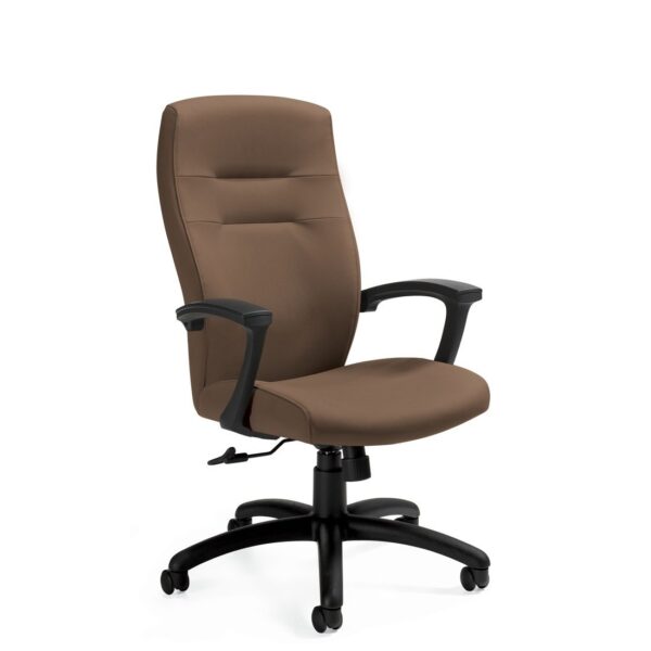 Synopsis high back tilter chair, model 5090LM-4 . This chair has been placed on a white background.