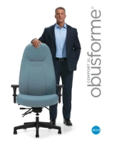 ObusForme Heavy Duty High Back Multi-Tilter Office Chair - Brochure