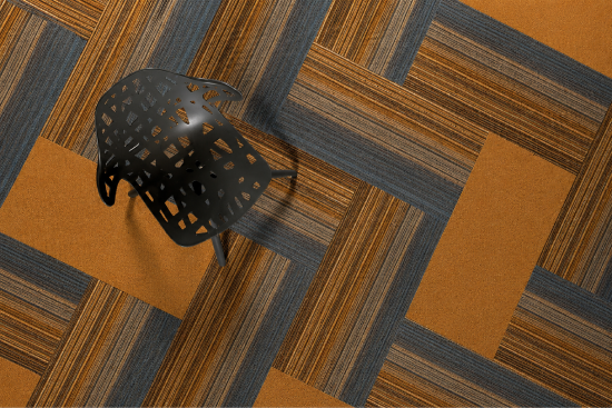 Umbra II Woven Floor Plank Tiles