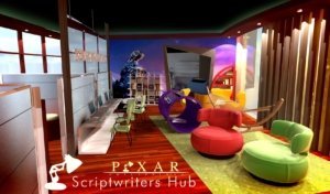 collaborative office space for pixar scriptwriters