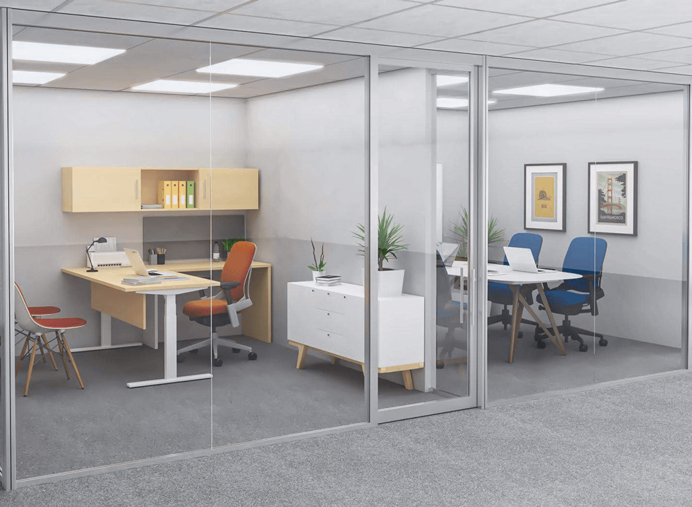 Office wall systems - Collaborative Office Interiors