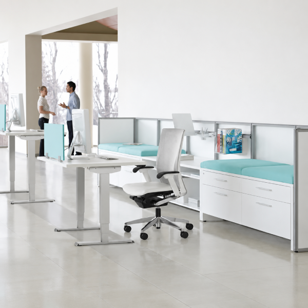 Global Foli Height-Adjustable Desks and Tables