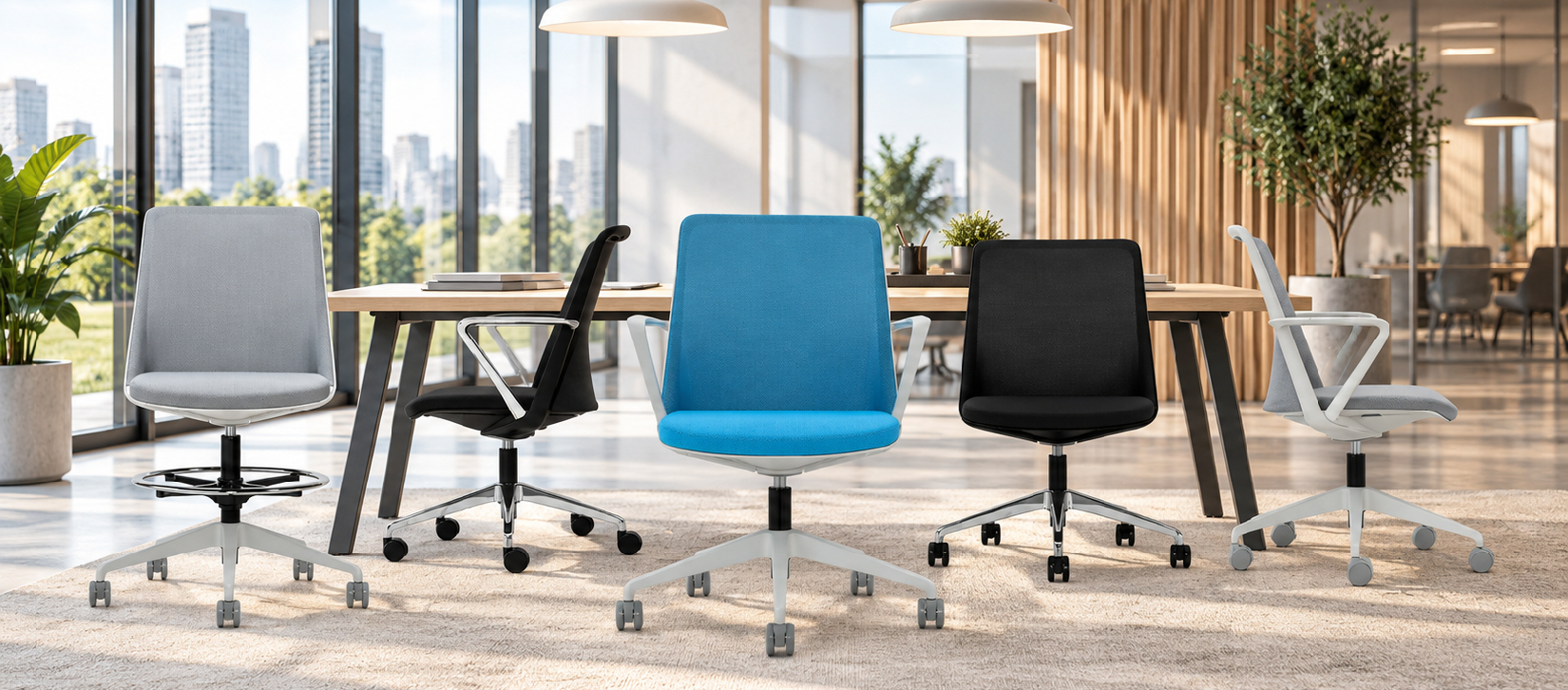 Global Prefer Mesh Back Office Chair