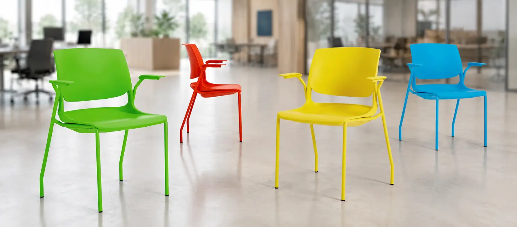 Global Rebound Office Stool