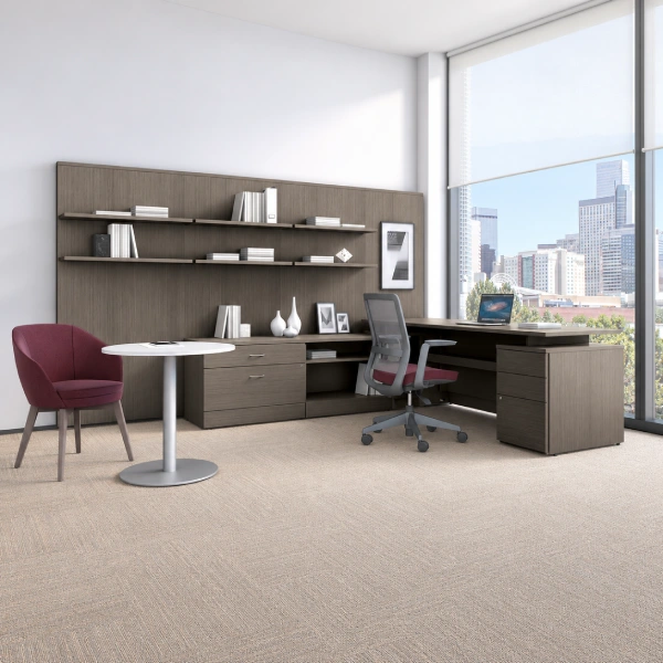 Global Zira Laminate Desk