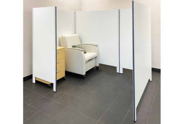 Global Linking White Privacy Screen Panels