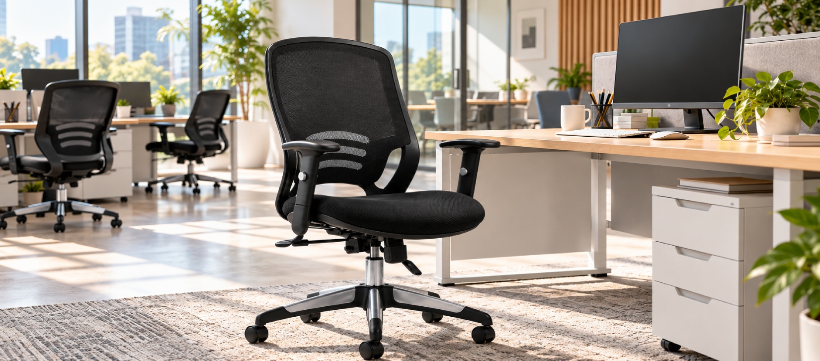 Mesh Back Synchro-Tilter