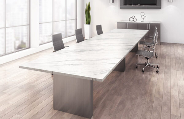Americana Marble Top Conference Table