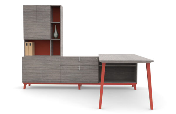 Corby Modern Laminate Office Desk
