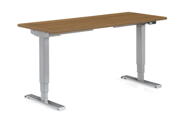 Global Foli Straight Top Height Adjustable Desk