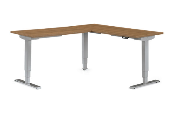 Global Foli L Shaped Height Adjustable Desk