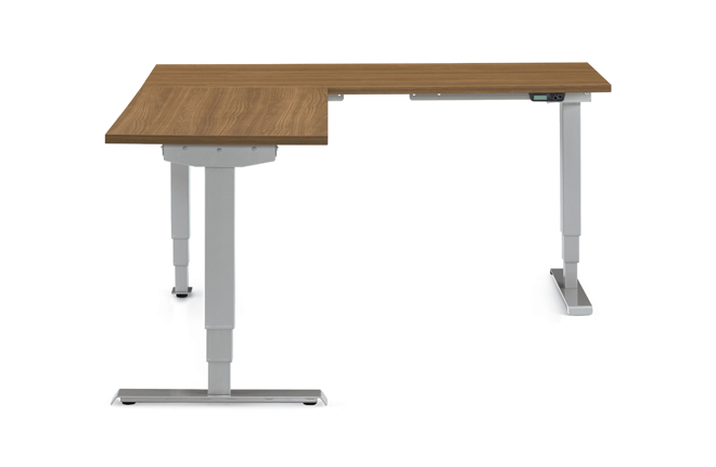 Global Foli Corner Height Adjustable Workstation