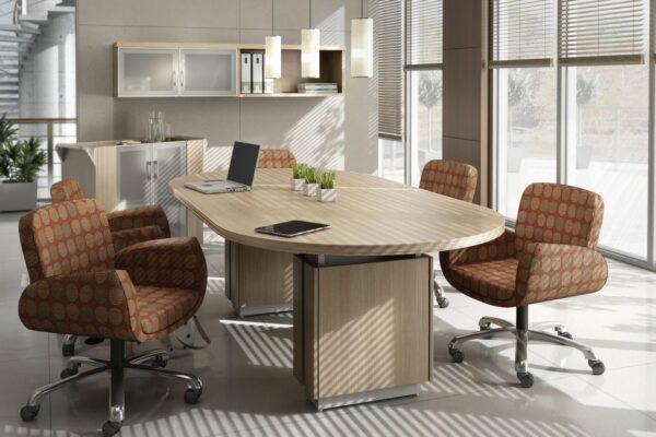 Zira Collection 8' Oval Conference Table