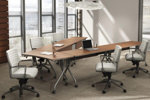 Global Bungee U-Shaped Modular Training Tables