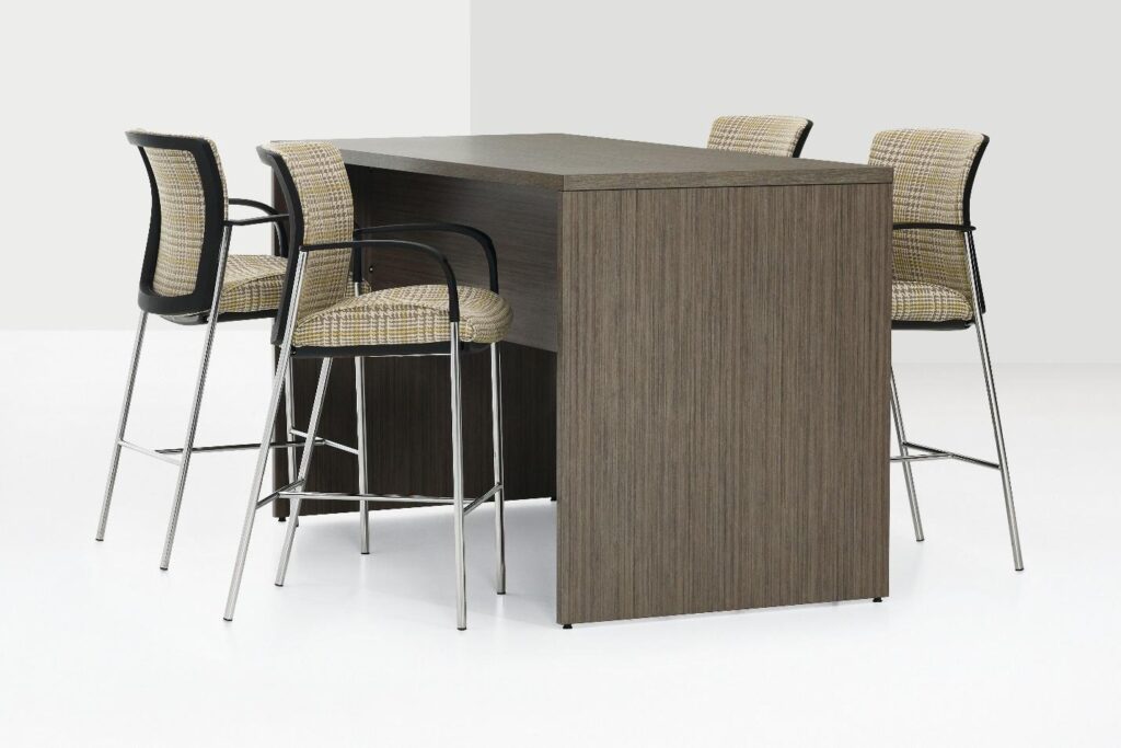 Global Zira 36" High Collaboration Table