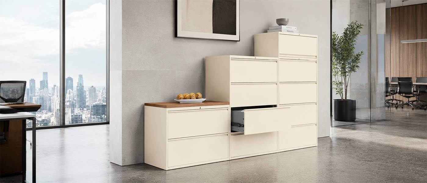 lateral filing cabinet