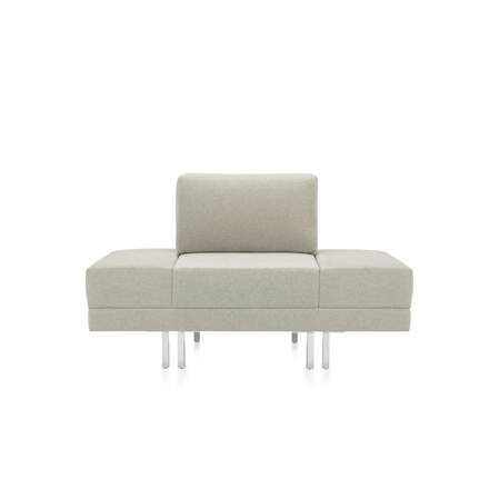 Global ML Park Ivory Extended Lounge Chair