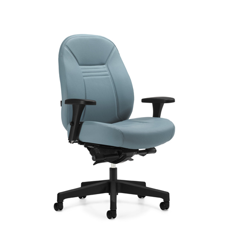 Global ObusForme Comfort XL Medium-Back Heavy-Duty Chair