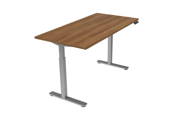 Offices To Go Budget Walnut Height Adjustable Desk