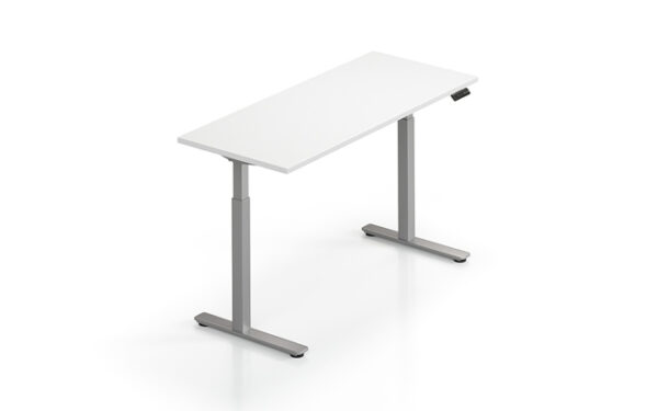 Offices To Go Budget White Height Adjustable Desk