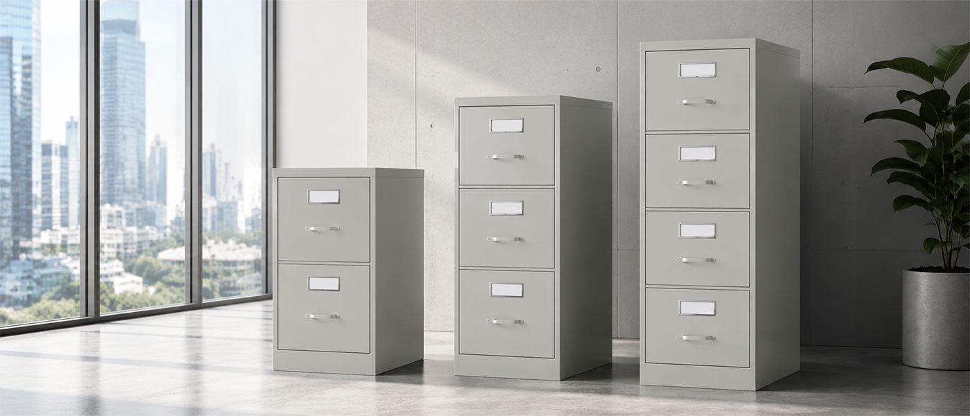 vertical filing cabinet