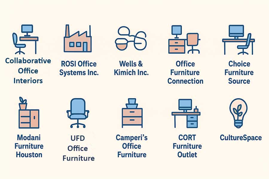 Companies To Buy new Office Furniture-2025