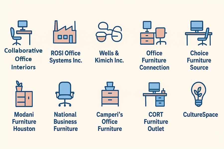 Top 10 Companies To Buy new Office Furniture-2025