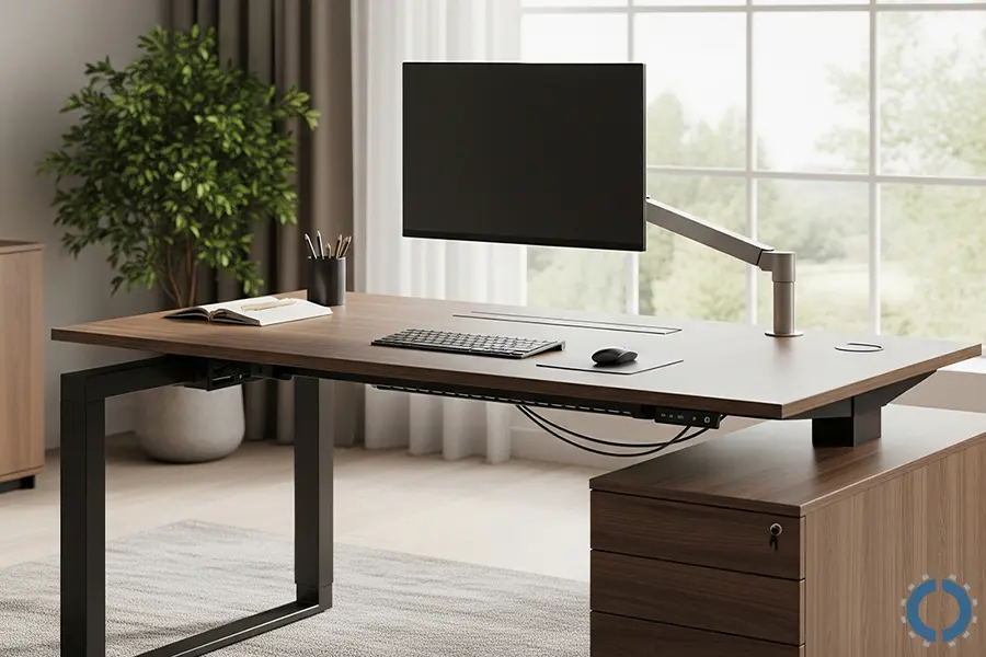 types of office furniture-ergonomic desks