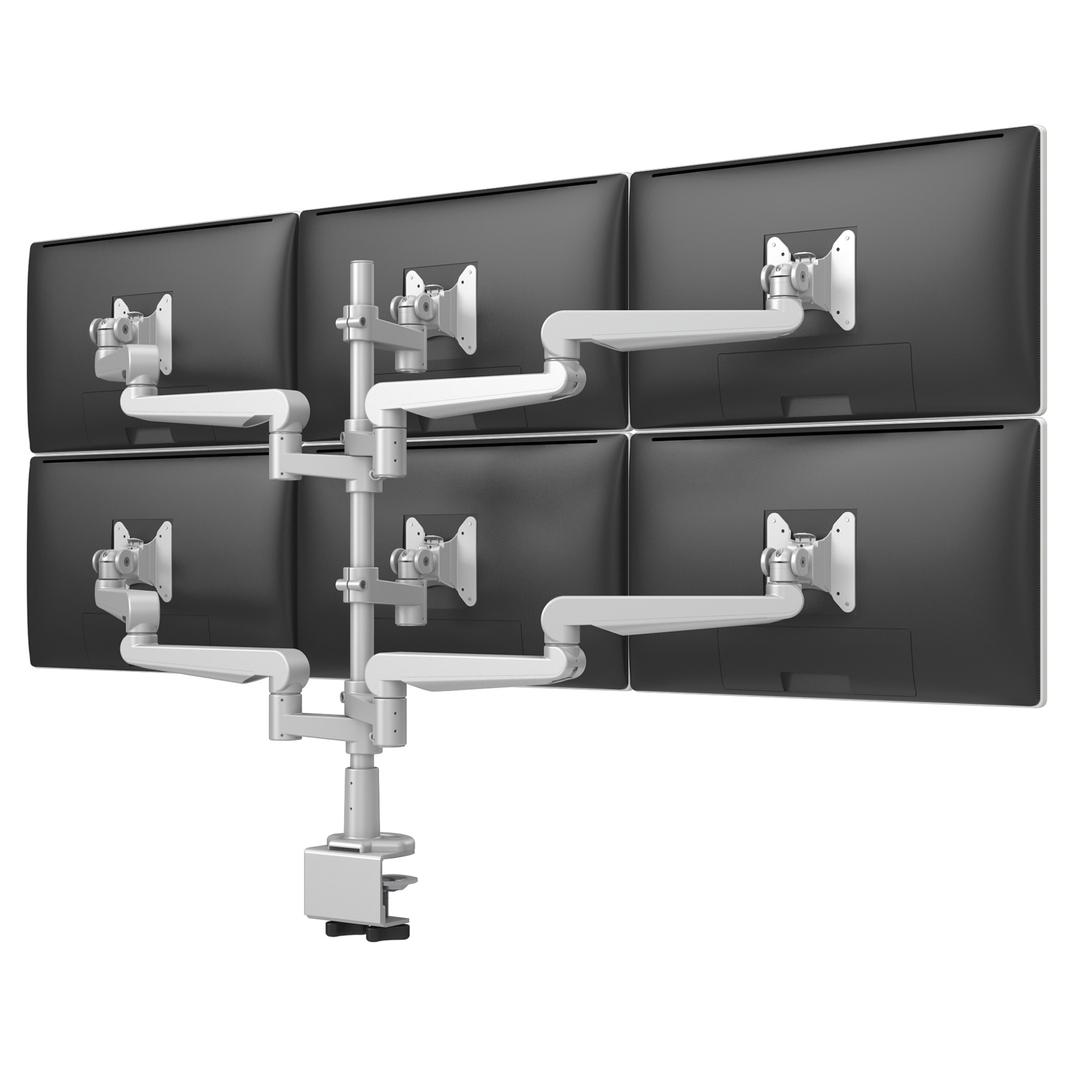 6 monitor arm
