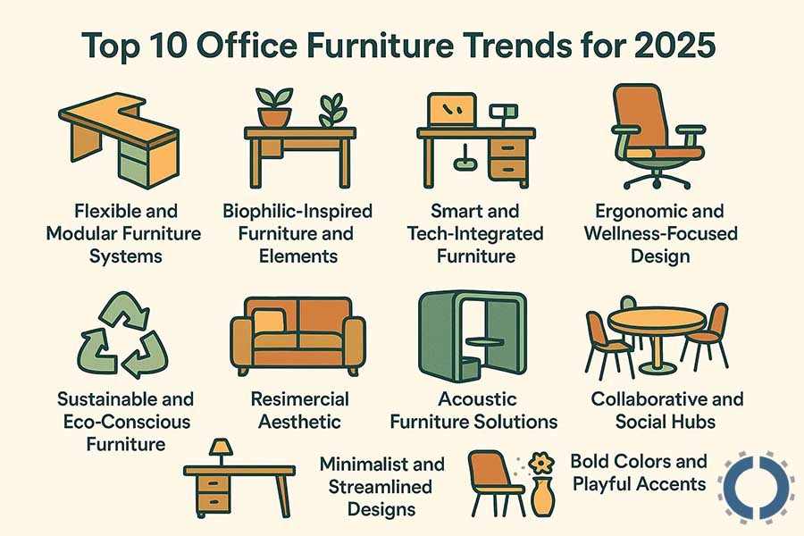 Office Furniture Trends for 2025