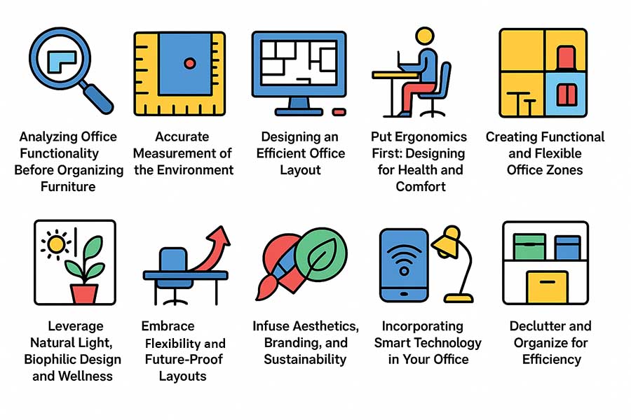 How to Organize Office Furniture in 2025