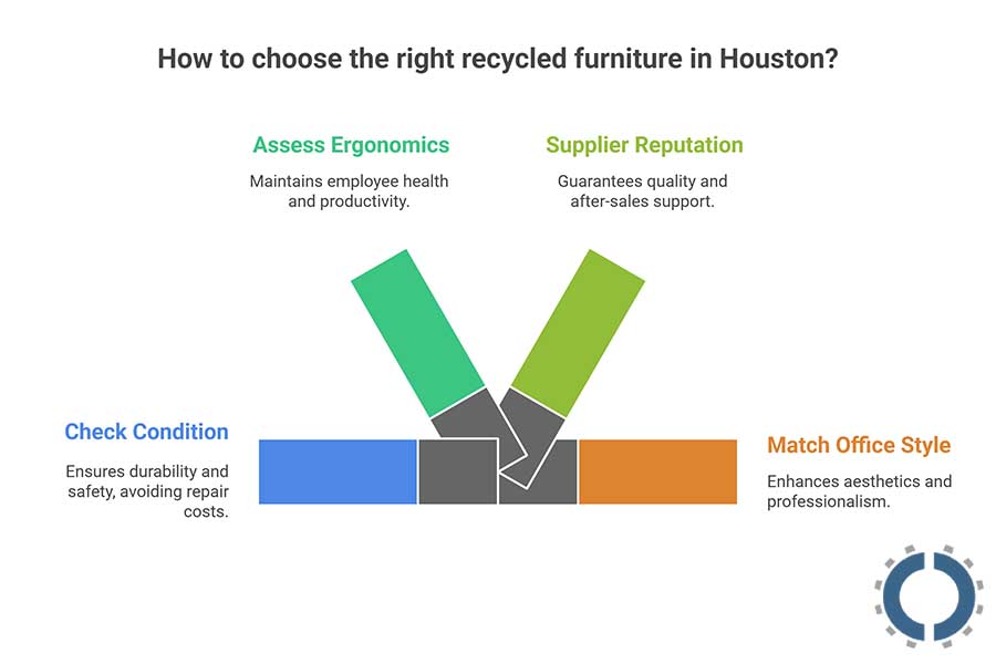 choosing recycled office furniture