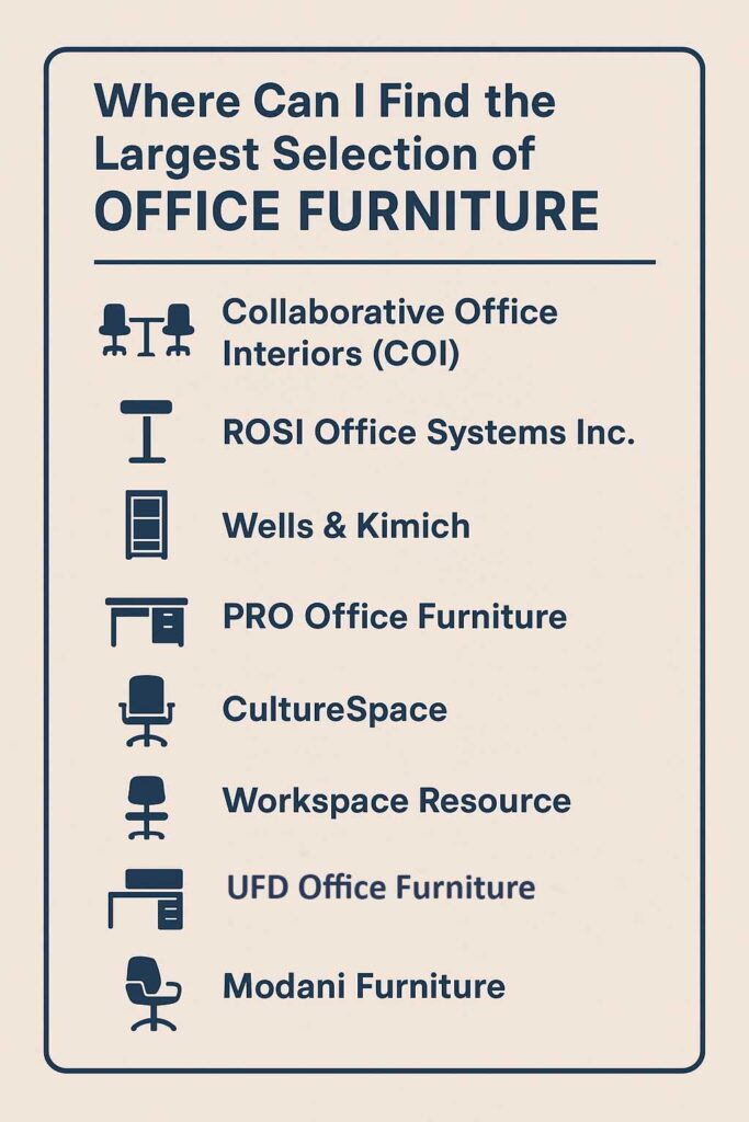 largest selection of office furniture-companies-2025