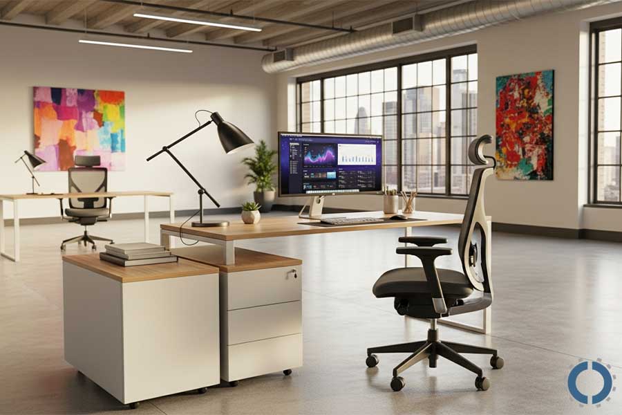 modern office furniture-chair-desk