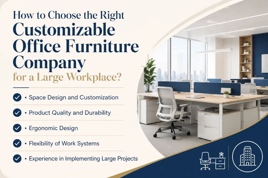 How to Choose the Right Ergonomic Office Furniture Supplier for Corporate Workspaces