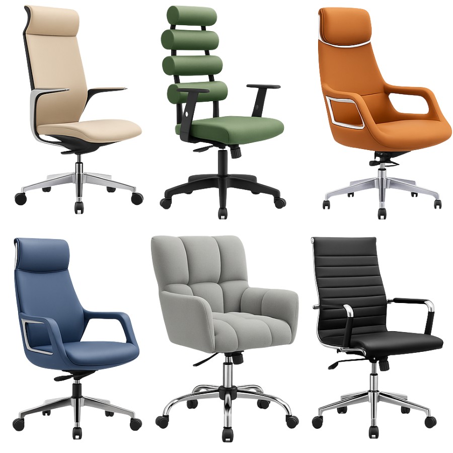 A collection of some Modern Office Seating