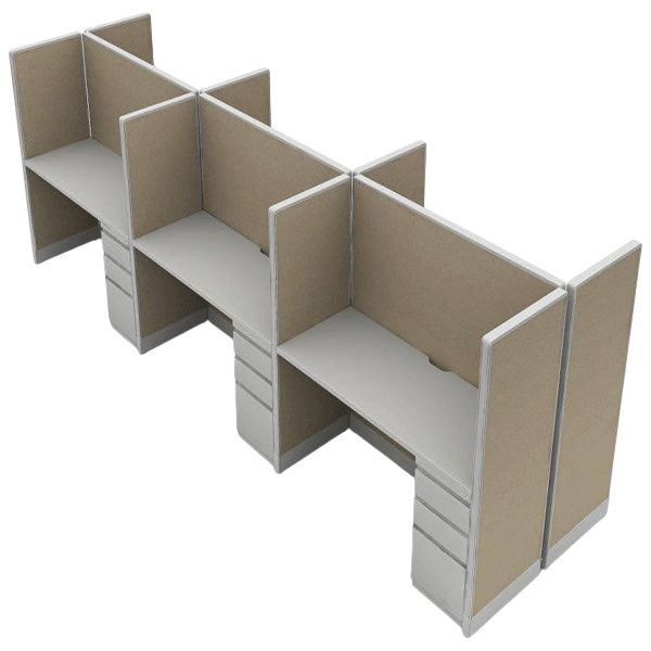 Open cubicles for call centers