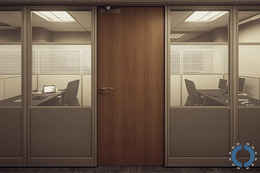 Ideas to Make Cubicles More Private-add door