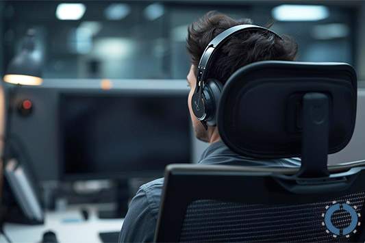 Make Cubicles More Private-noise-control-headset