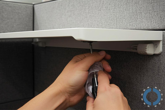 Unscrew or Unbolt the Shelves