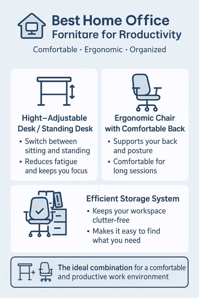 best home office furniture sets