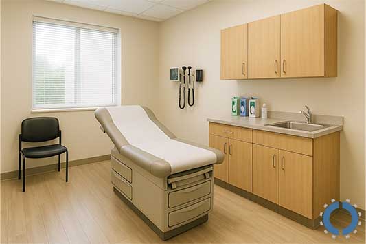 How Much Does It Cost to Furnish a Medical Office-examination room