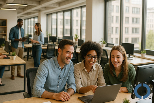 increase collaboration-pros of open office plans