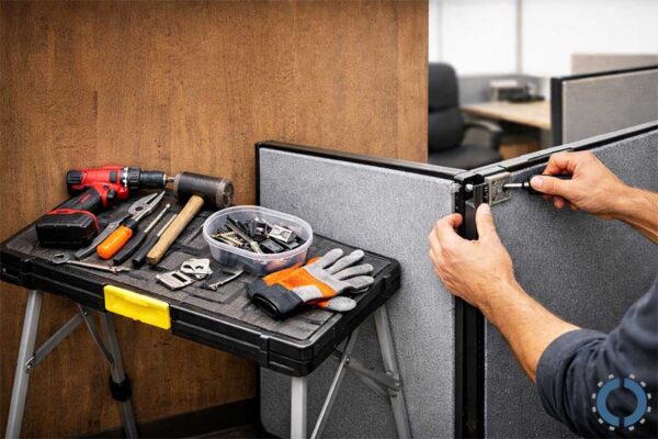 How to Take Apart Cubicle Walls-tools