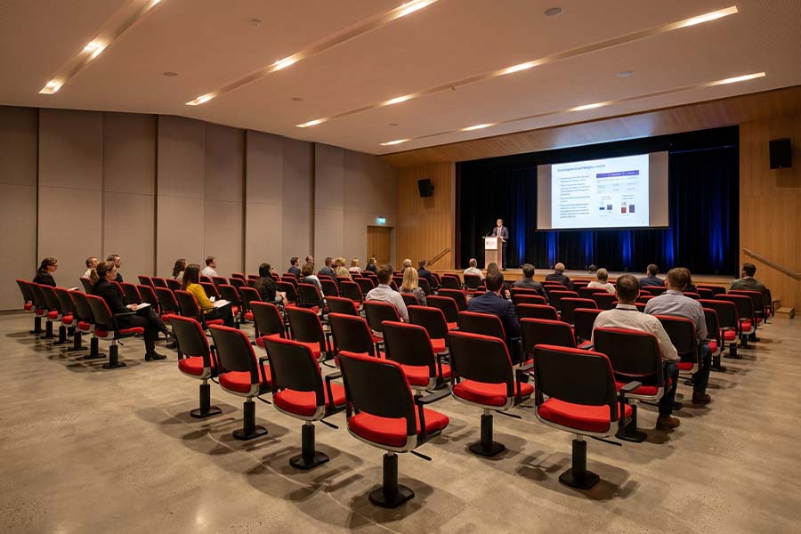 Novello Task Chair-pedestal seating