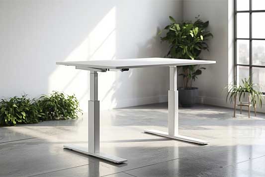 height-adjustable desk