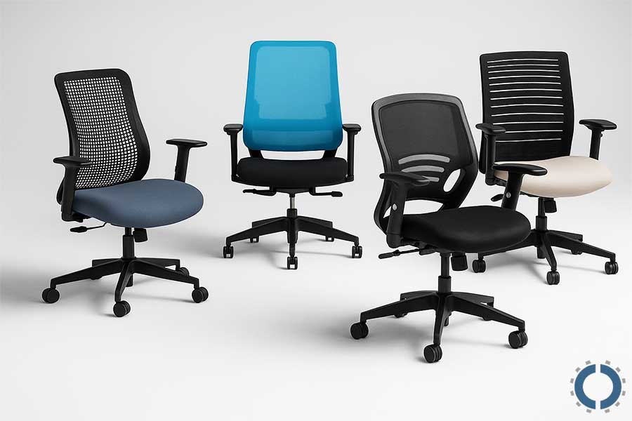 office mesh seating